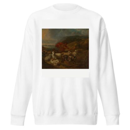 Polyphem mit den fliehenden Gefährten des Odysseus by Michiel Carree Sweatshirt