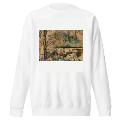 Pond in Poturzyca by Kazimierz Sichulski Sweatshirt