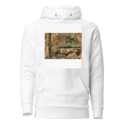Pond in Poturzyca by Kazimierz Sichulski Hoodie