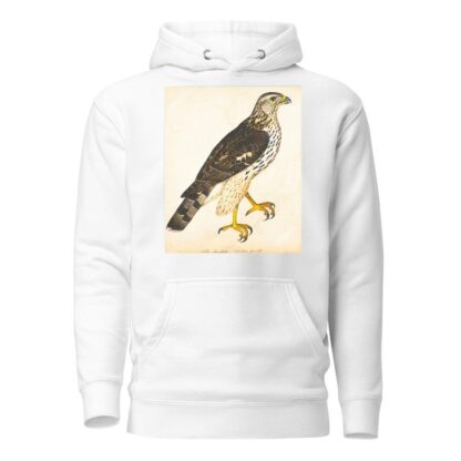 Portrait Of A Falcon Gentle by The Reverend Christopher Atkinson Hoodie