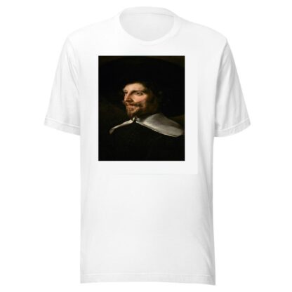 Portrait of a Man in a Hat by Abraham de Vries T-Shirt