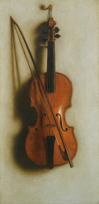 Portrait Of A Violin by Jan van der Vaart