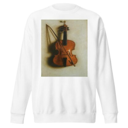 Portrait Of A Violin by Jan van der Vaart Sweatshirt