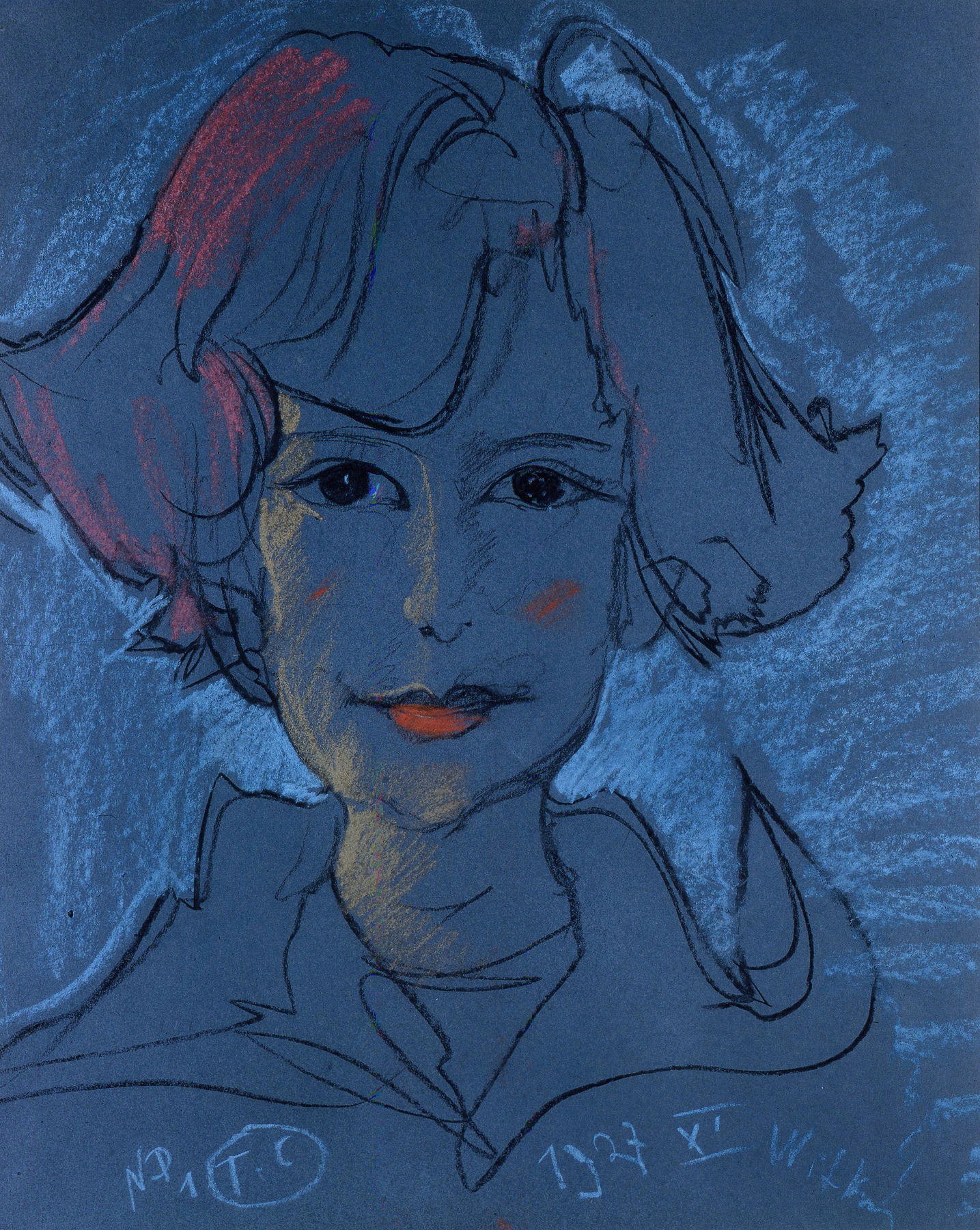 Portrait of Anna Nawrocka by Stanisław Ignacy Witkiewicz