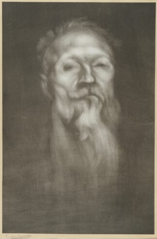 Portrait of Auguste Rodin by Eugène Carriere