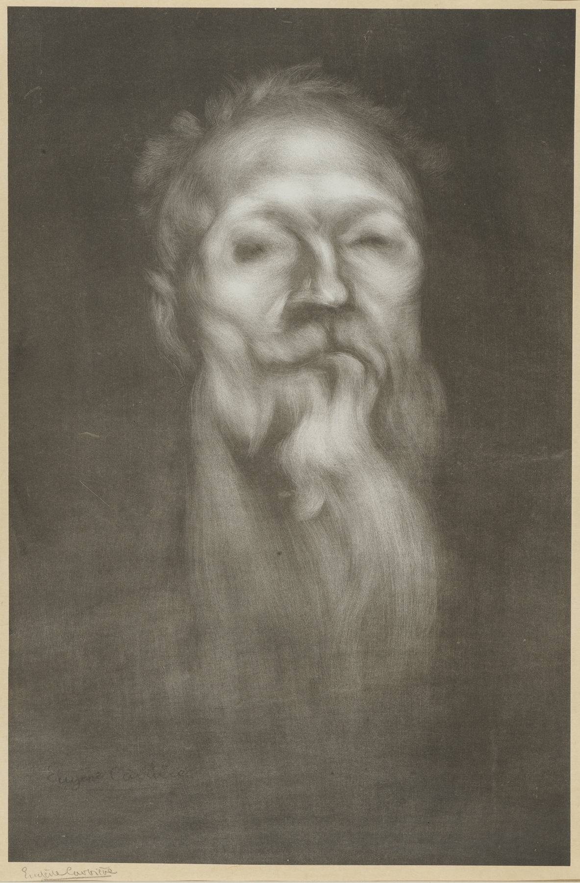 Portrait of Auguste Rodin by Eugène Carriere