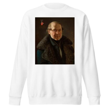 Portrait of Michał Józef Römer by Jan Chrucki Sweatshirt