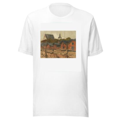 Porvoon ranta-aittoja by Alfred William Finch T-Shirt