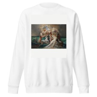 Poseidon und die Nereiden by Friedrich Ernst Wolfrom Sweatshirt