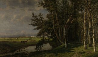 Prinsenvijver on the Isle of Walcheren by Jean Pierre François Lamorinière