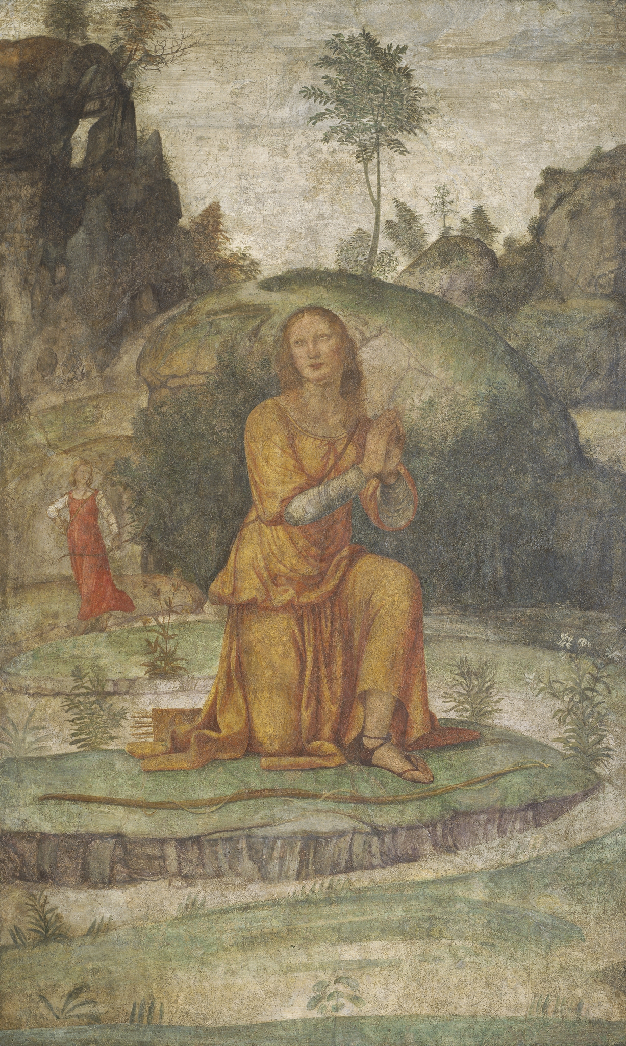Procris’ Prayer to Diana by Bernardino Luini