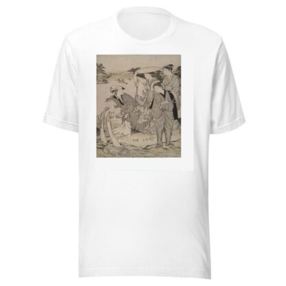 Province of Musashi; Six Tama Rivers by Kubo Shunman T-Shirt