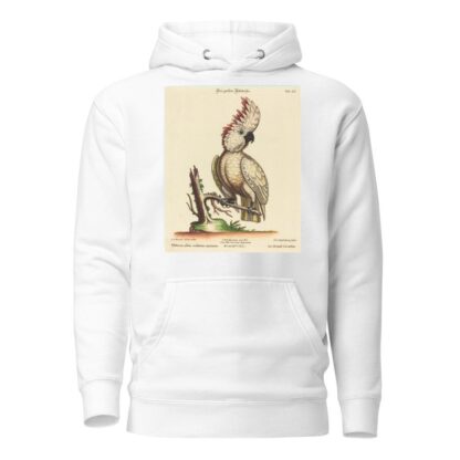 Psittacus albus cristatus maximus by Johann Sebastian Leitner Hoodie