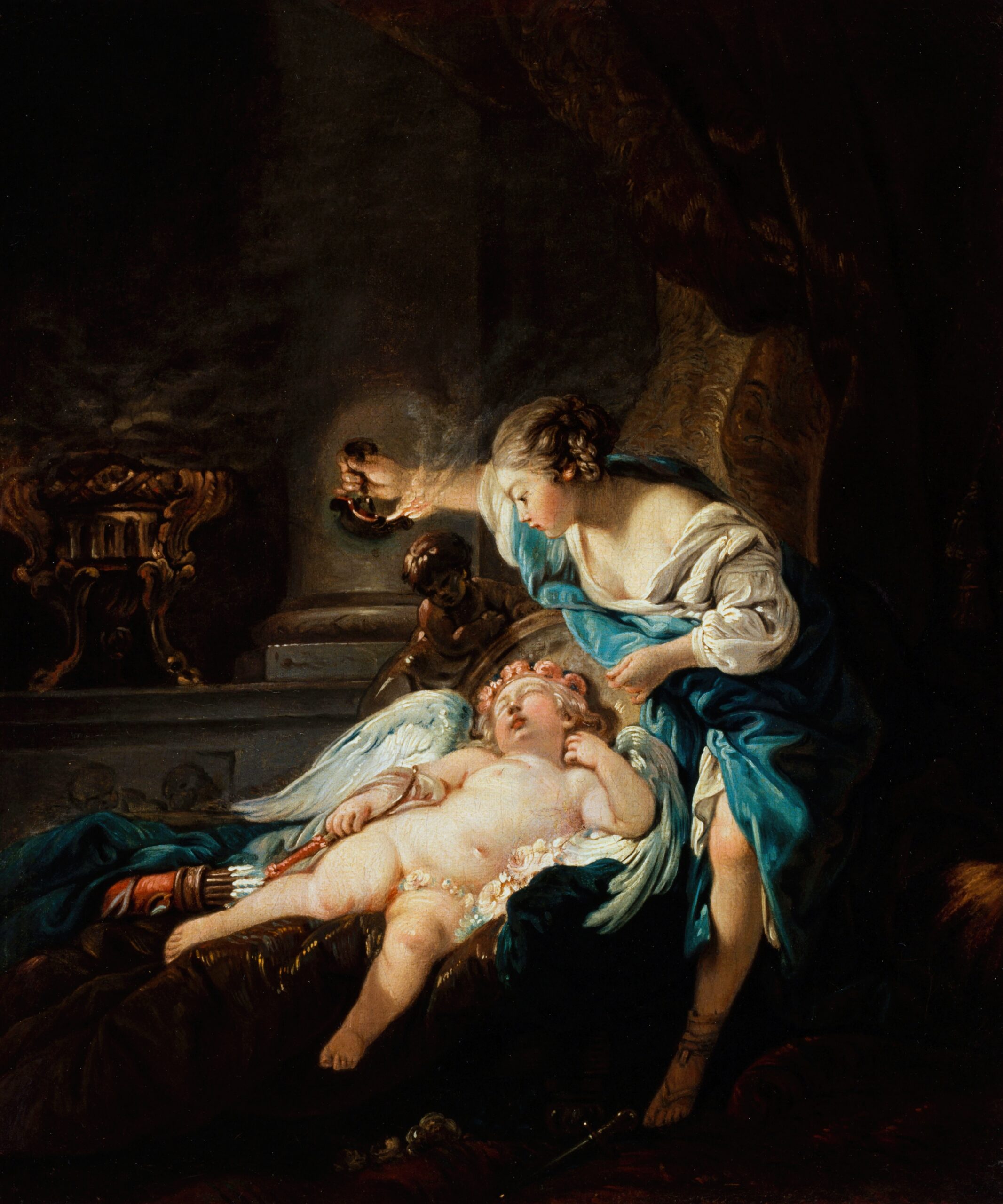 Psyché et l’Amour by French School