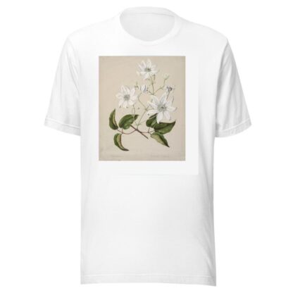 Puawananga – Clematis indivisa by Sarah Featon T-Shirt