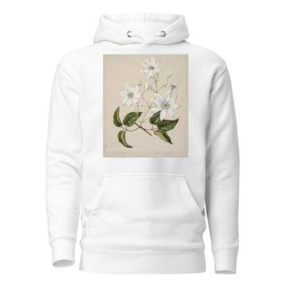 Puawananga – Clematis indivisa by Sarah Featon Hoodie