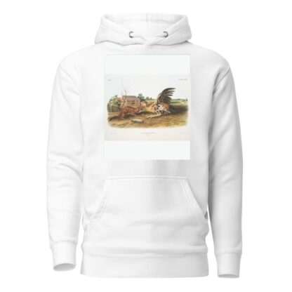 Putorius fuscus, Tawny Weasel. Male. Natural size. by John Woodhouse Audubon Hoodie