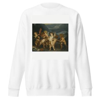 Putti In A Landscape by Follower of Anthony van Dyck Sweatshirt