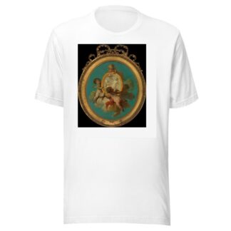 Putti with a Medallion by Charles Dominique Joseph Eisen T-Shirt