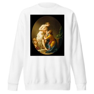 Pygmalion and Galatea by Louis-Jean-François Lagrenée Sweatshirt
