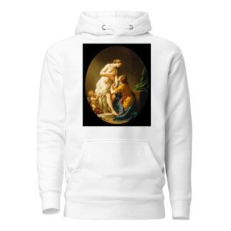 Pygmalion and Galatea by Louis-Jean-François Lagrenée Hoodie