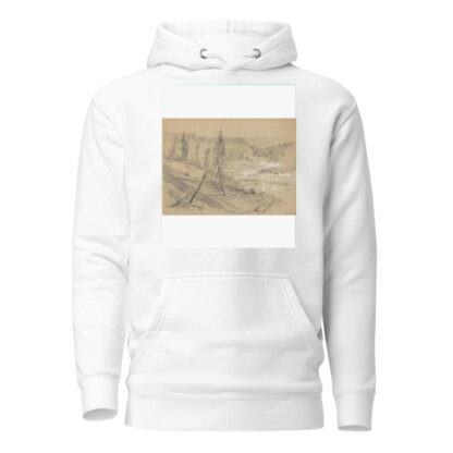 Railroad on the Dalles of the St. Louis by Alfred Rudolph Waud Hoodie