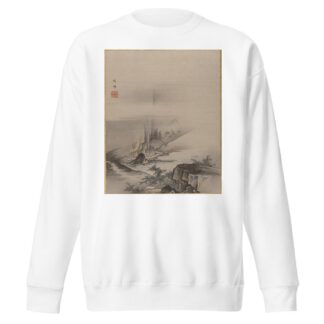 Rapids and Fall of a River by Hashimoto Gahō Sweatshirt