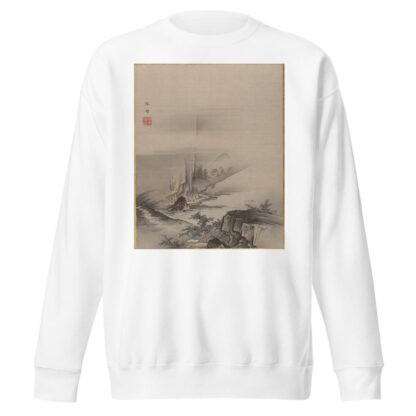 Rapids and Fall of a River by Hashimoto Gahō Sweatshirt