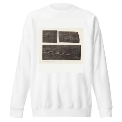 Recherches sur les poissons fossiles Pl.054 by Louis Agassiz Sweatshirt
