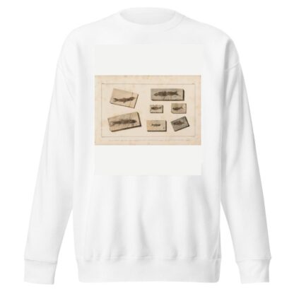 Recherches sur les poissons fossiles Pl.078 by Louis Agassiz Sweatshirt