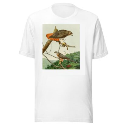 Red-Tailed Hawk,Cooper’s Hawk by Louis Agassiz Fuertes T-Shirt
