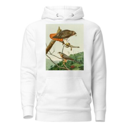 Red-Tailed Hawk,Cooper’s Hawk by Louis Agassiz Fuertes Hoodie