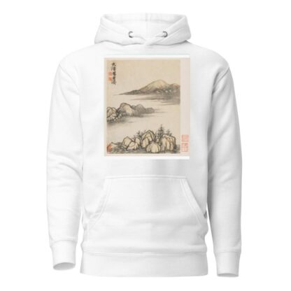 Reminiscences of Qinhuai River pl2 by Shitao Hoodie