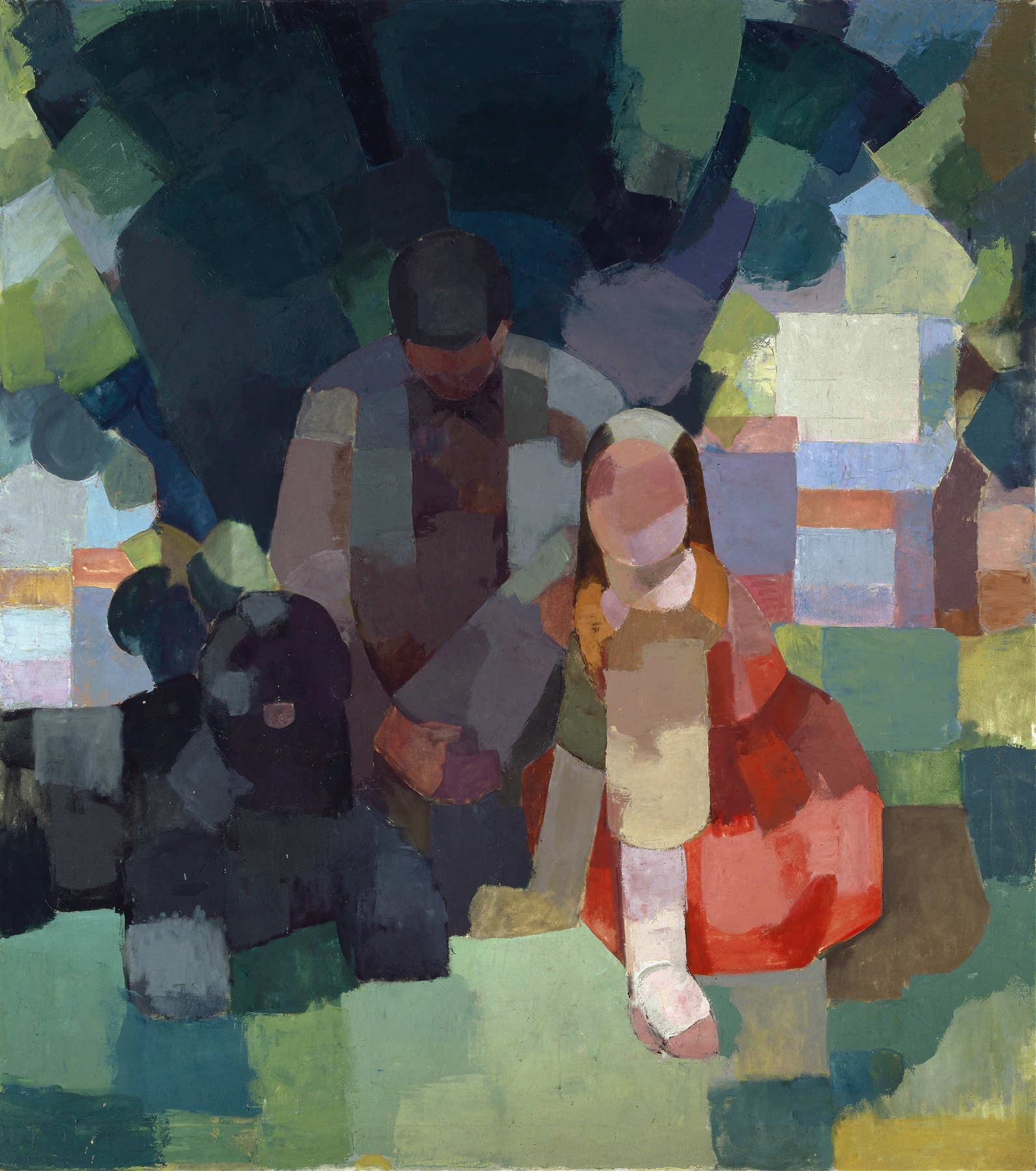 Rest Outdoors by Albert Müller