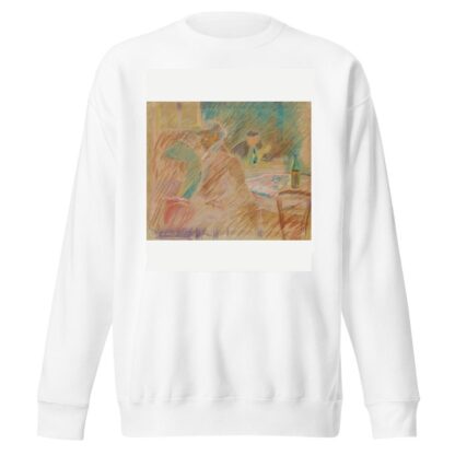 Restaurantscene by Edvard Munch Sweatshirt