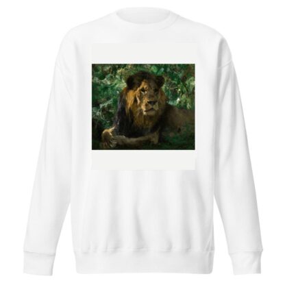 Resting Lion by Wilhelm Kuhnert Sweatshirt
