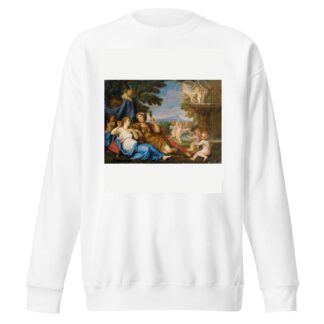 Rinaldo And Armida by Circle of Francesco Albani Sweatshirt