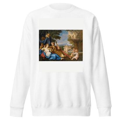 Rinaldo And Armida by Circle of Francesco Albani Sweatshirt