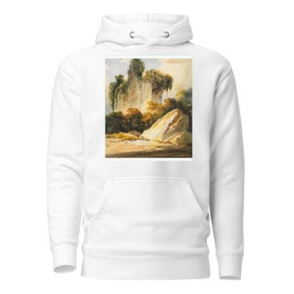Rocks and overgrown masonry, Bengal by George Chinnery Hoodie