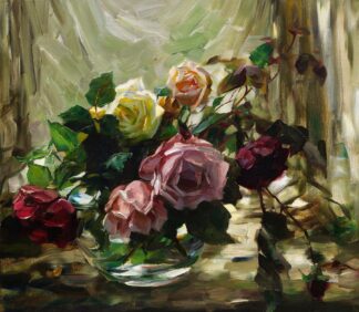 Rosen auf Schleier by Alexander Koester