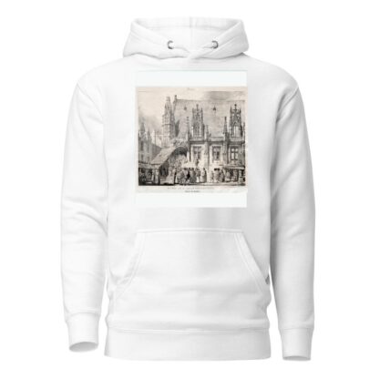 Rouen; Entrée de la Salle des Pas Perdus, Palais du Justice by Richard Parkes Bonington Hoodie