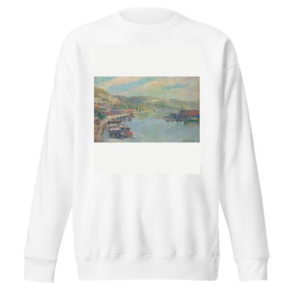 Rouen, la Seine et le Pré aux loups by Albert Lebourg Sweatshirt