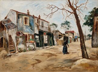 Rue à Saint-Ouen by Marcel Leprin