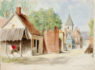 Rue du Puits Sale, St. Valery by Miner Kilbourne Kellogg