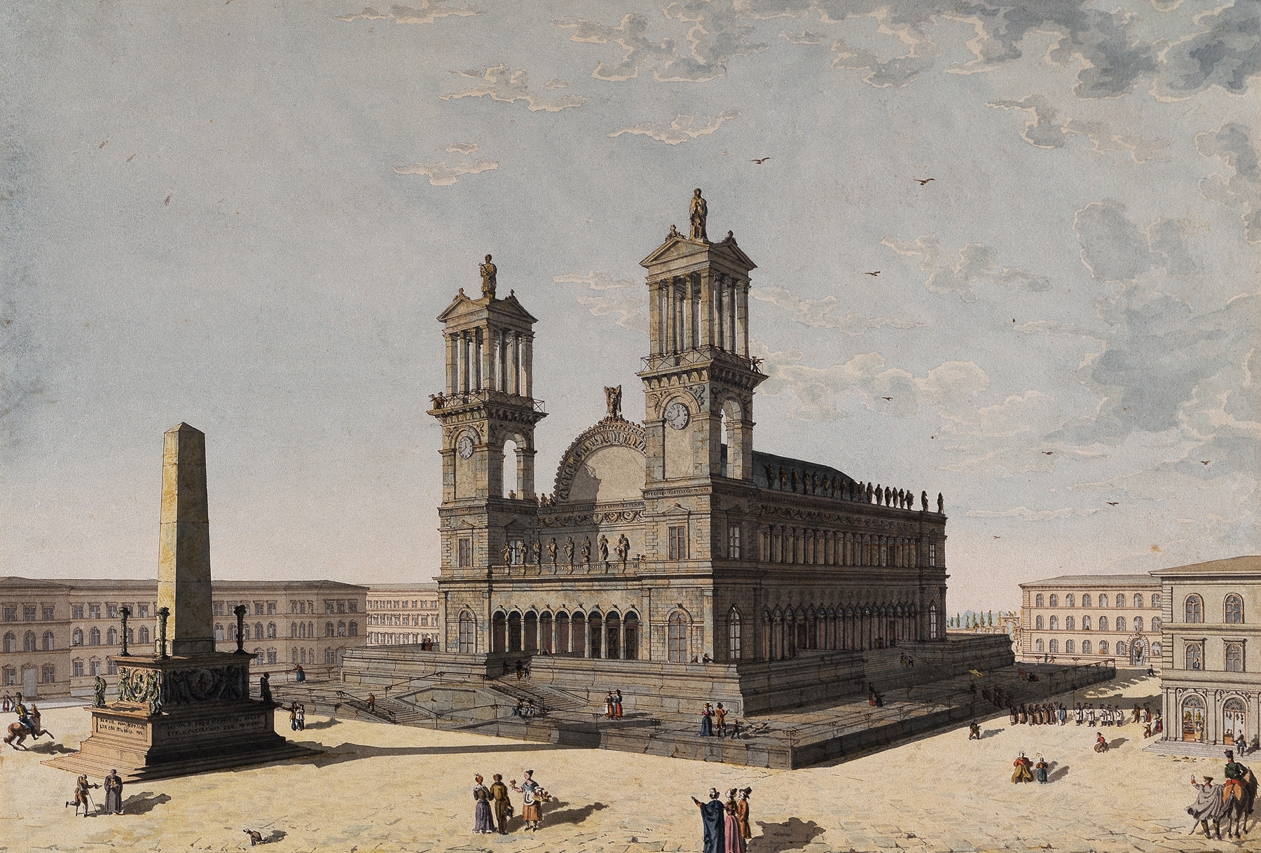 Russian Church by Leo Von Klenze