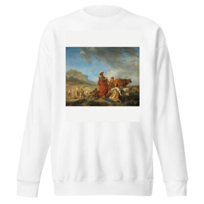 Ruth and Boas by Nicolaes Pietersz. Berchem Sweatshirt