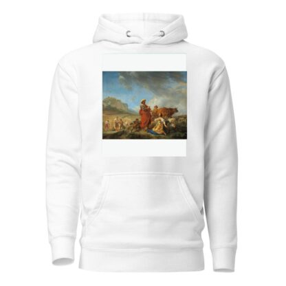 Ruth and Boas by Nicolaes Pietersz. Berchem Hoodie