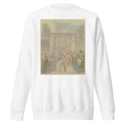 Sabine von Steinbach gesegnet und bekränzt by Ferdinand Fellner Sweatshirt