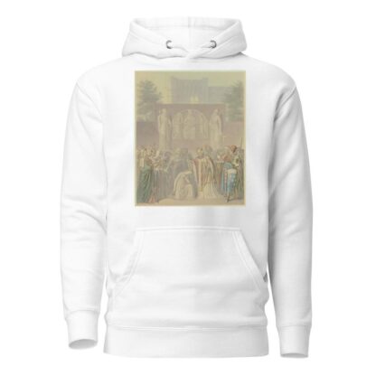 Sabine von Steinbach gesegnet und bekränzt by Ferdinand Fellner Hoodie