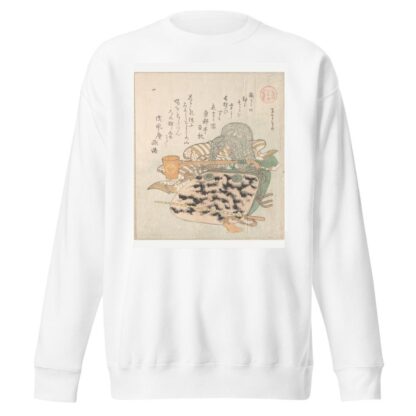 Saddle, Horse-Dipper and Other Harness by Kubo Shunman Sweatshirt
